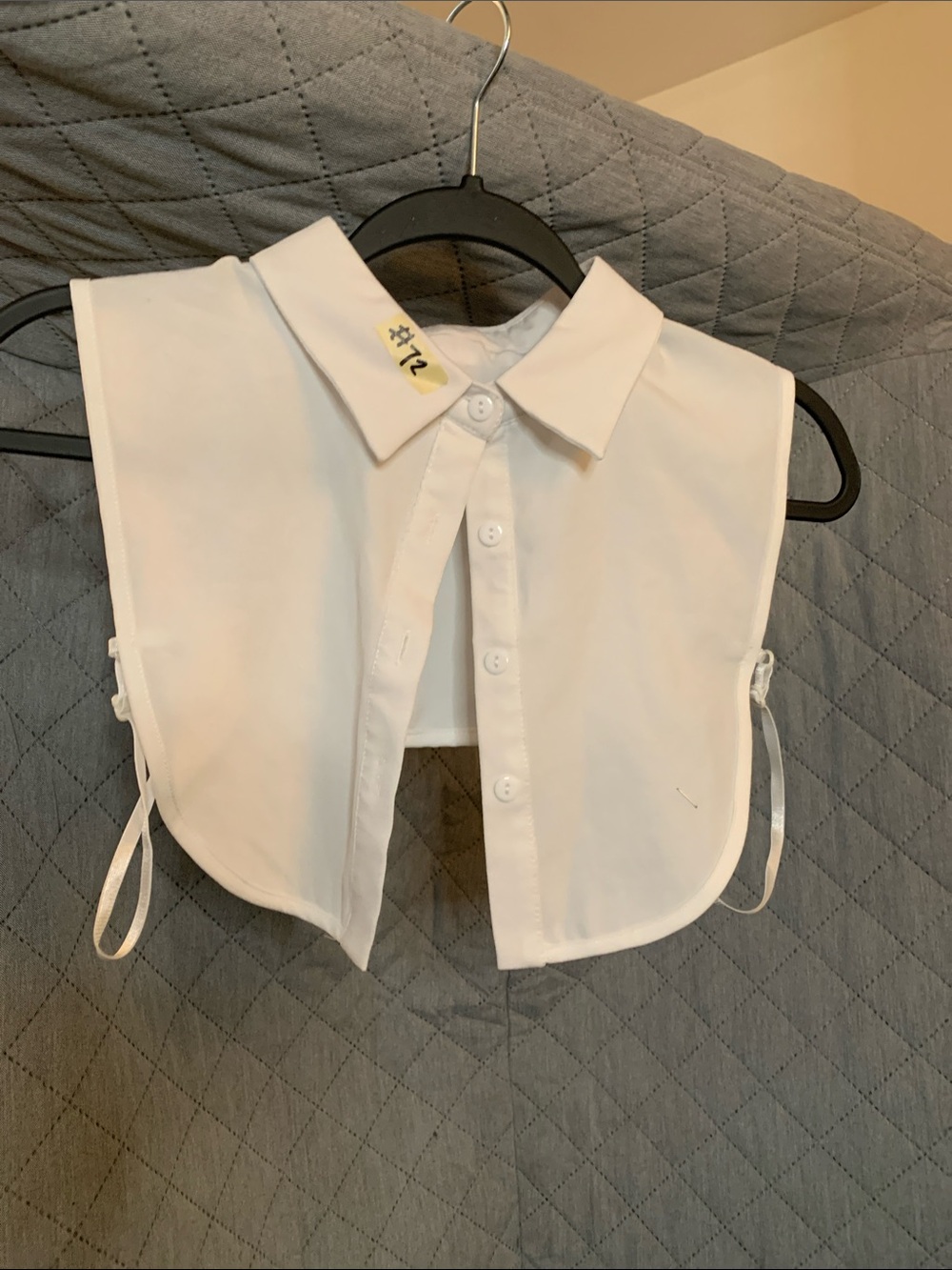 White Removable Kids Shirt Collar - Brand Unknown